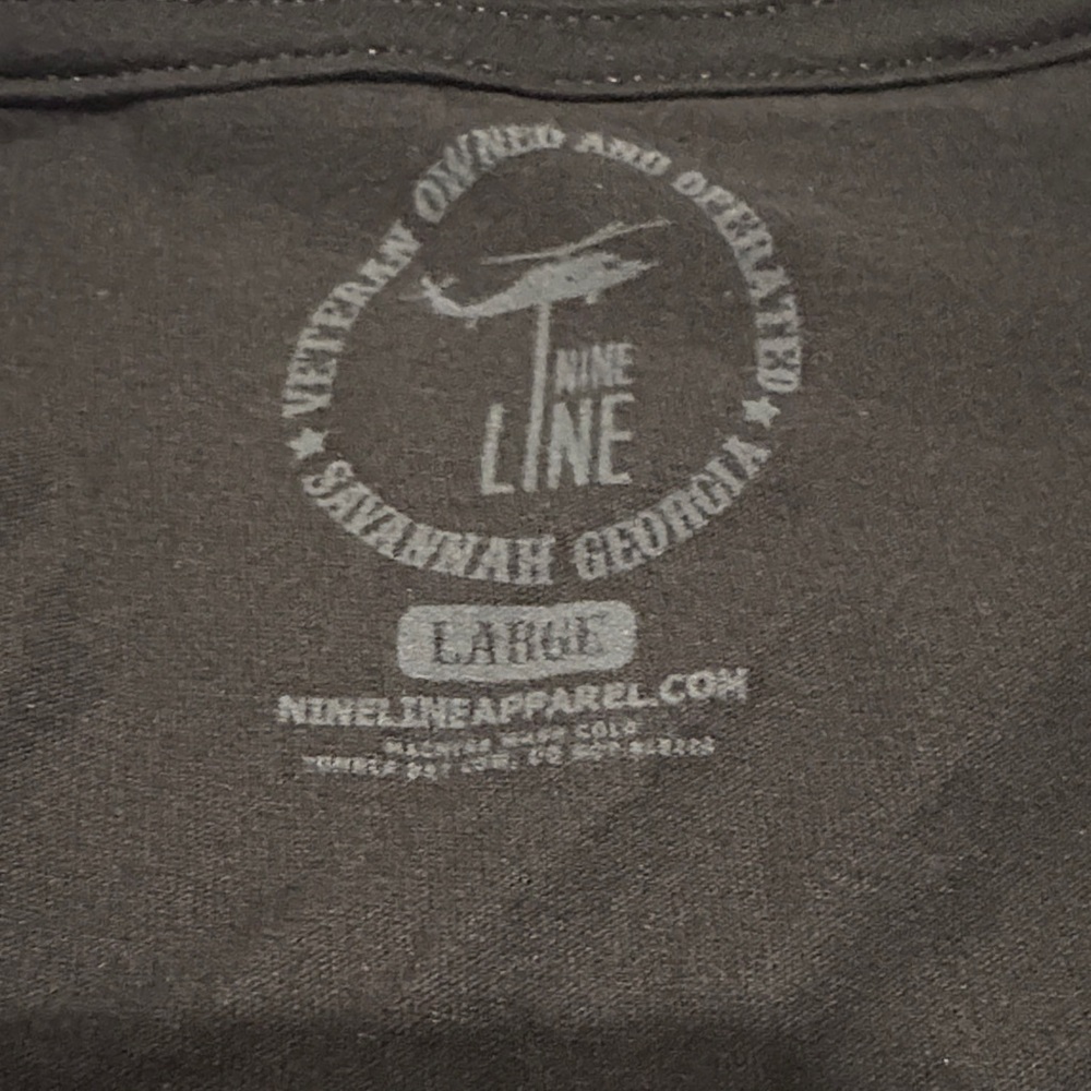 Nine Line Men's Black Long Sleeve Tee - Picture 2 of 3